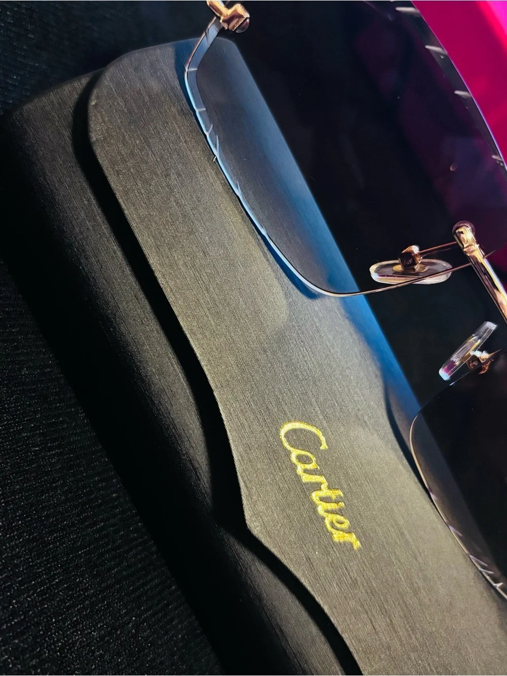 Cartier luxury rimless